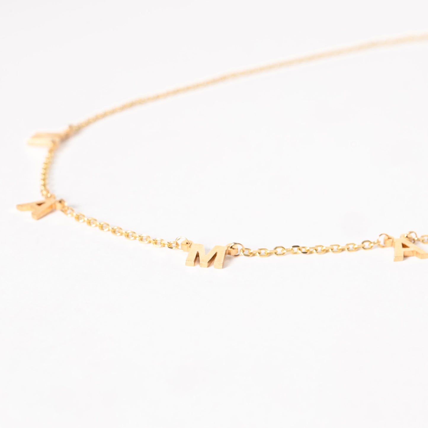 Mama Letter Necklace