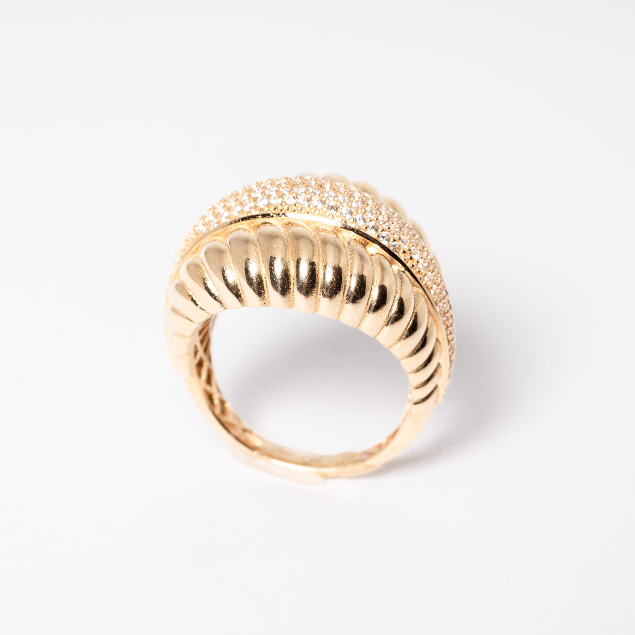 Gold Dome Ring