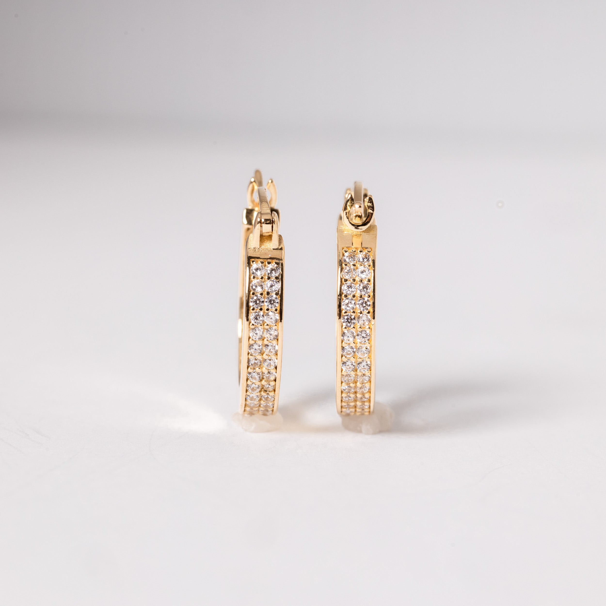 Zirconia Gold Huggies