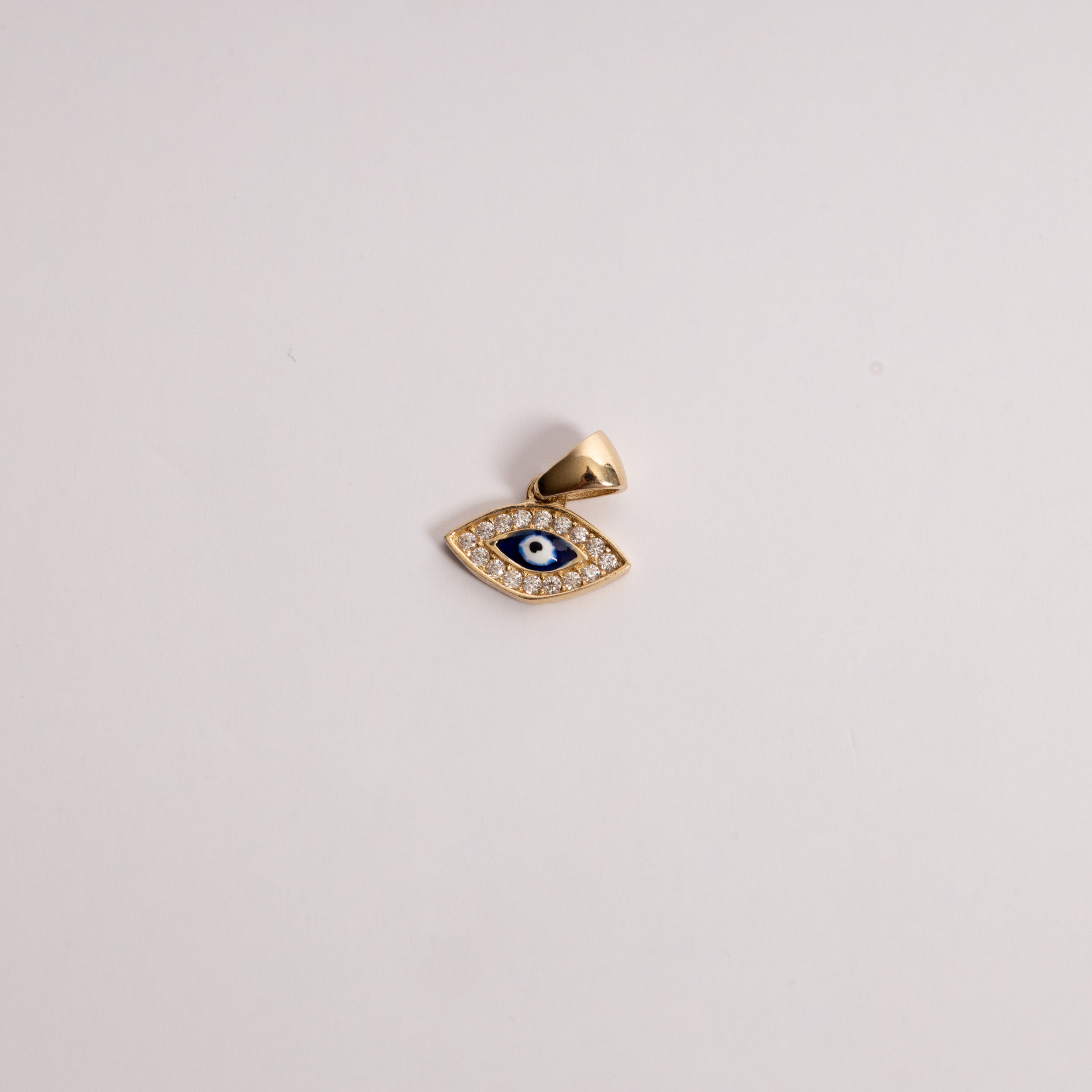 Diamond Evil Eye Charm