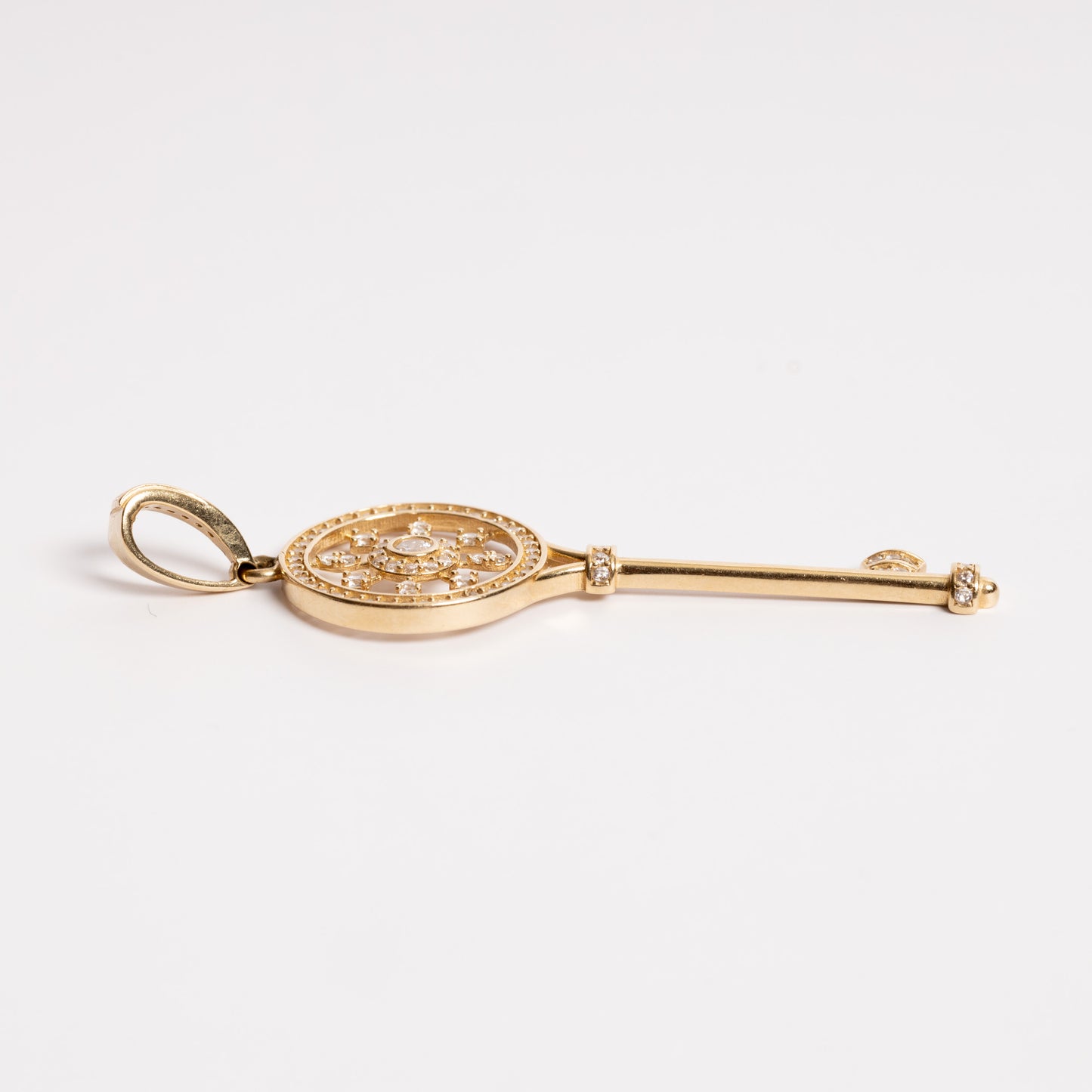 Key CZ Pendant