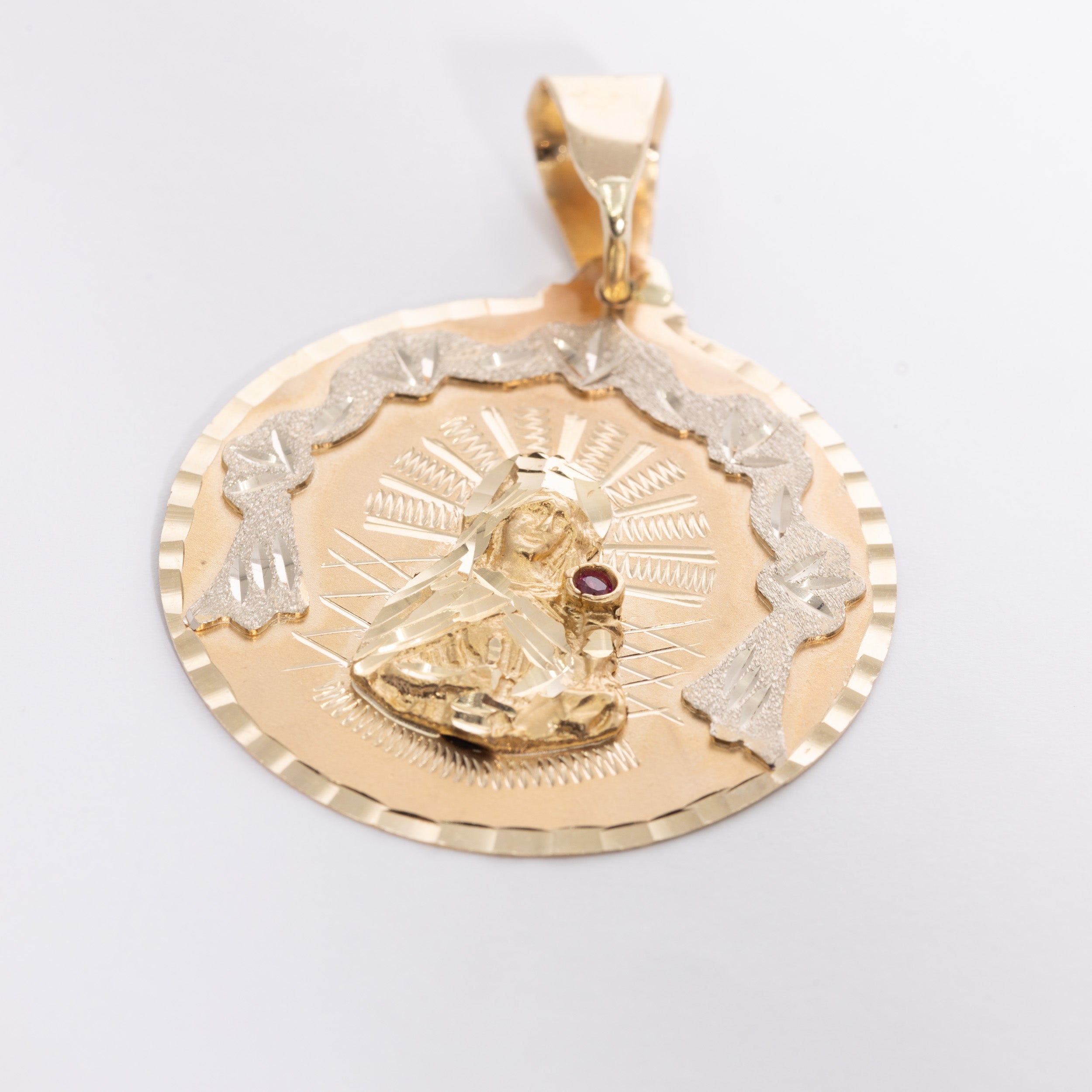 Virgen Altagracia Medallion