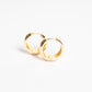 Plain Huggies Hoop Earring