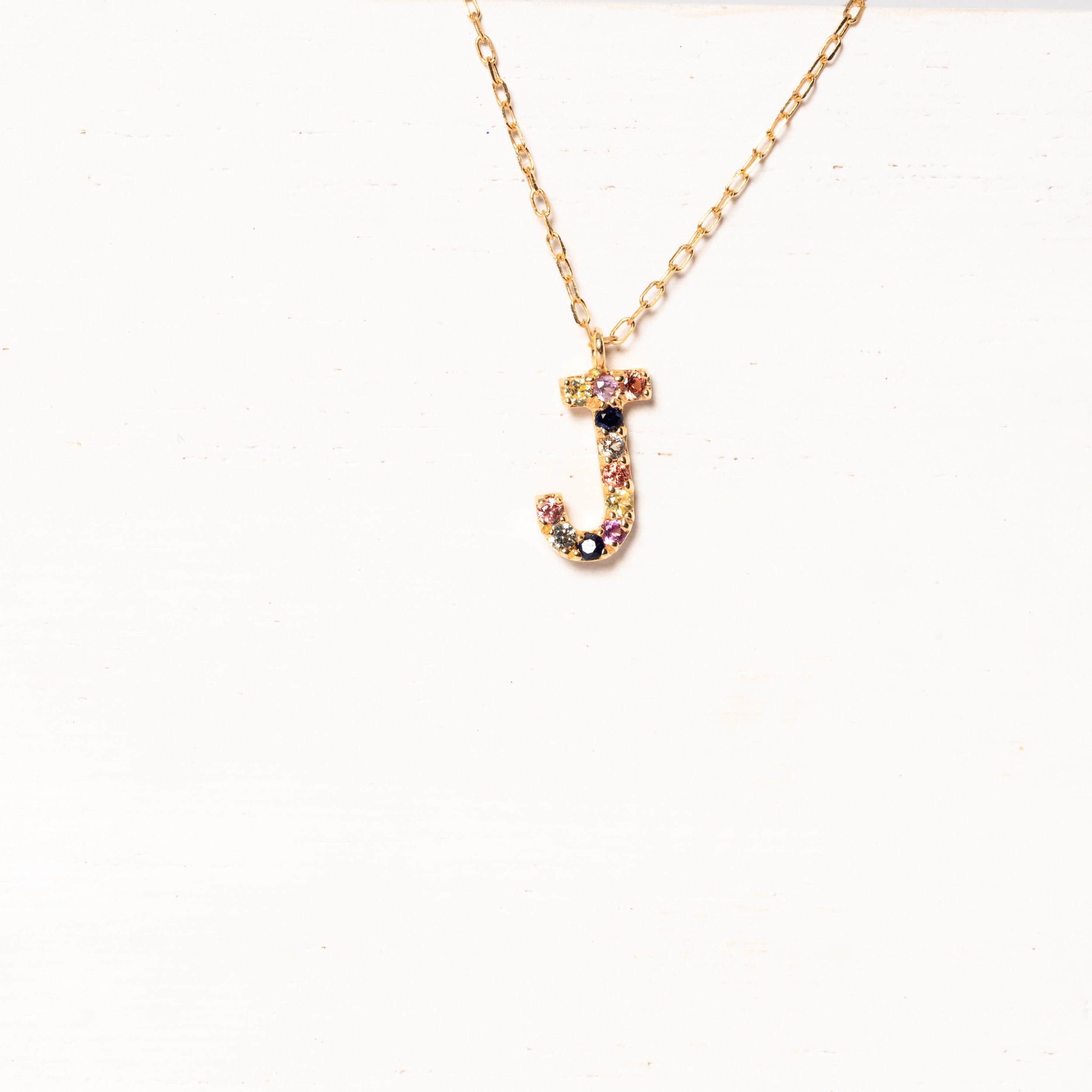 Dainty Letter J Chain