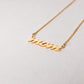 Name Plate Necklace