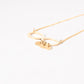 Infinity Dainty engrave necklace