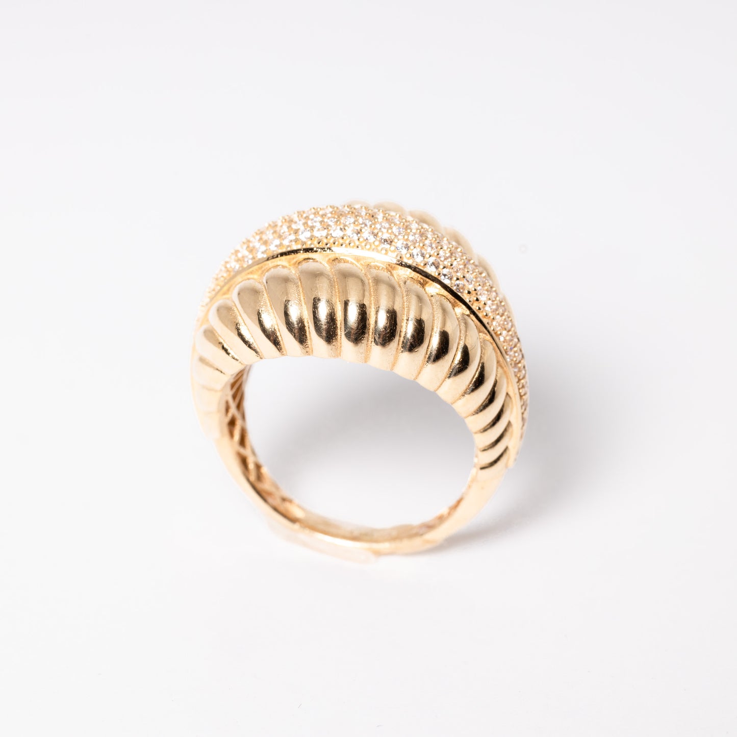 Zirconia Dome Ring