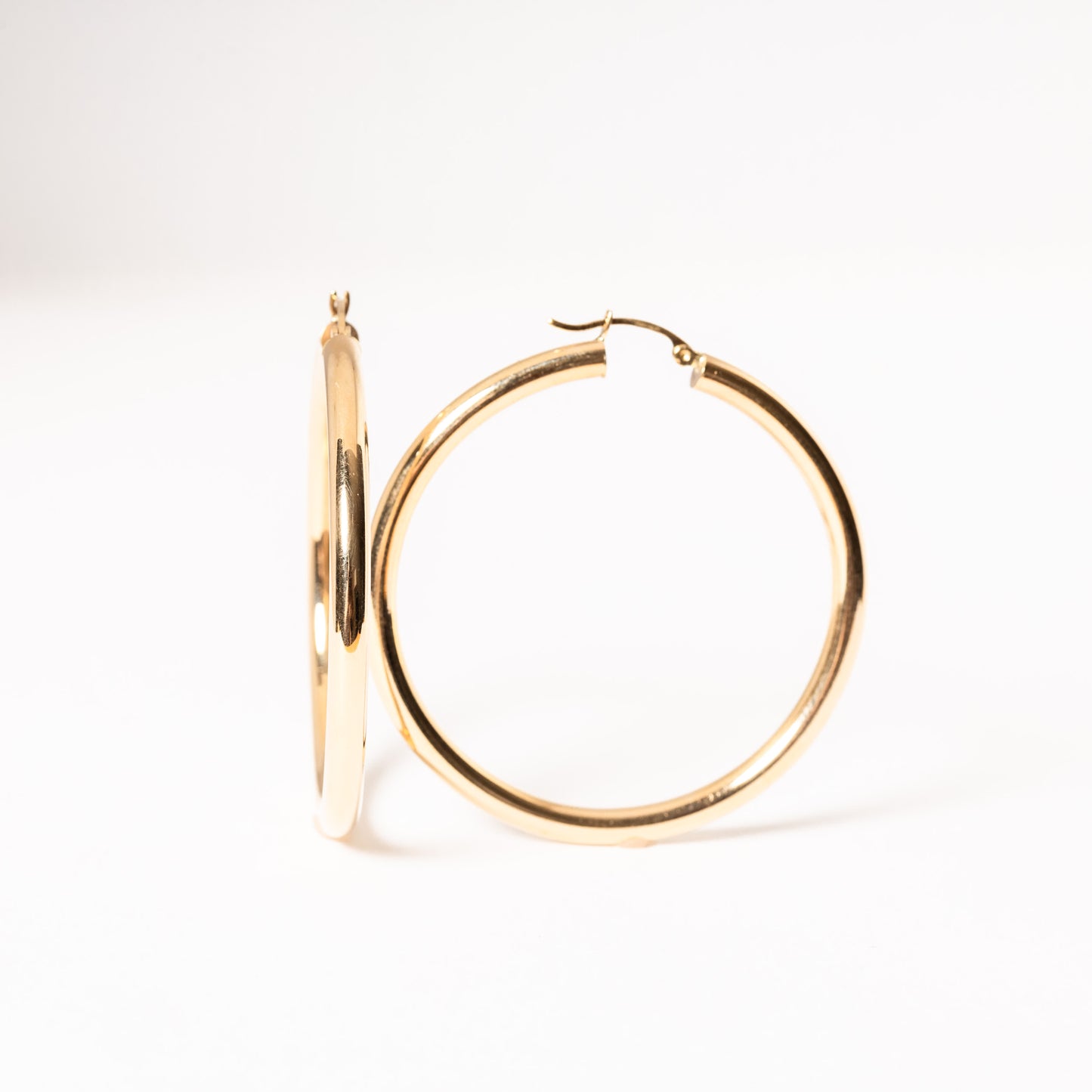 Classic Gold Hoops