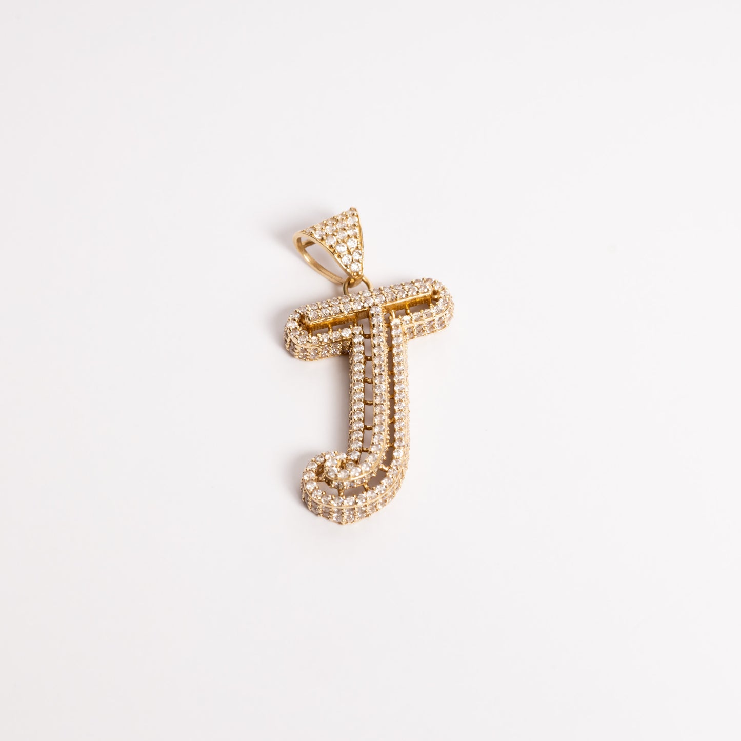 Initial Letter J Charm