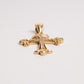 Vintage Cross with Cubic Zirconia Stone