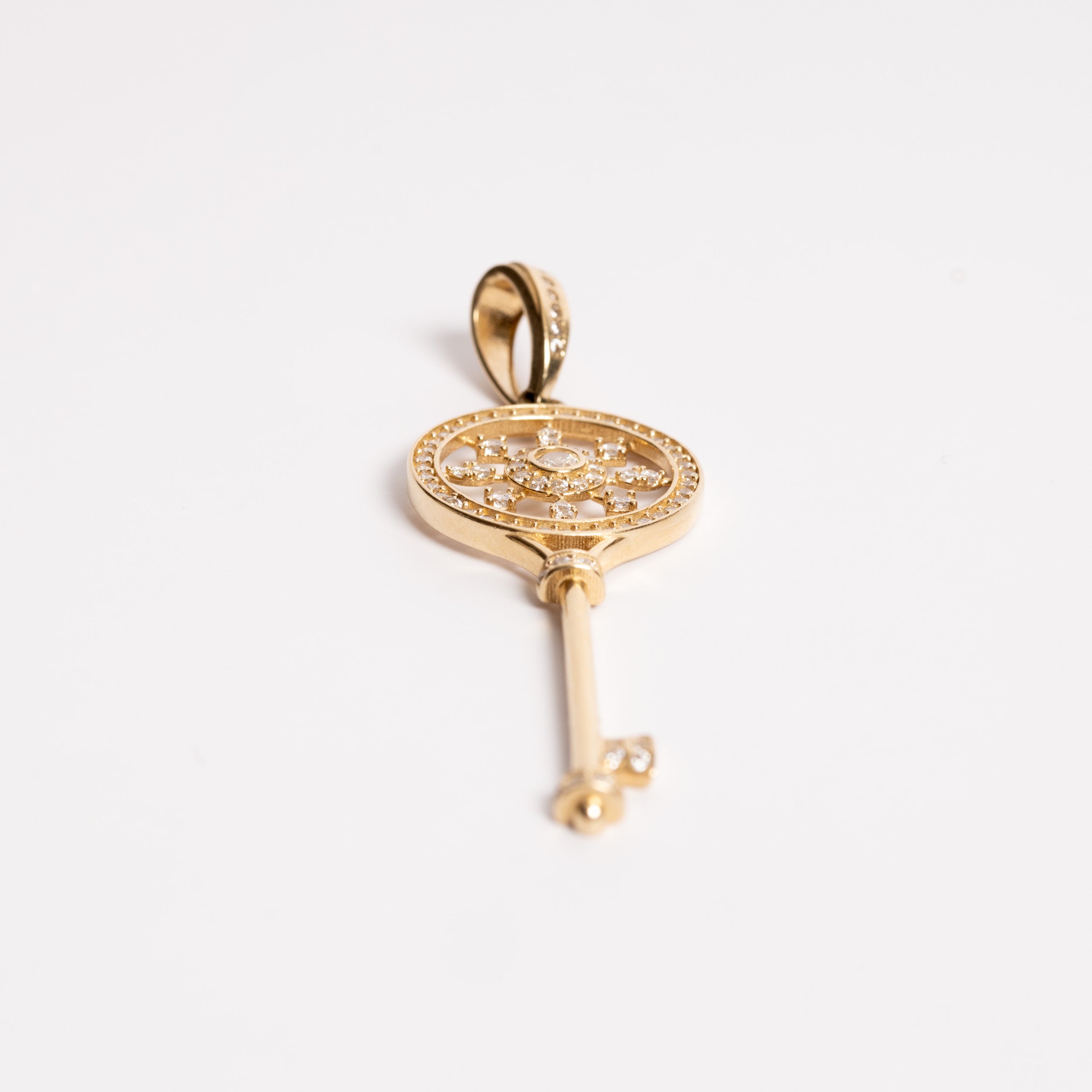 Key CZ Pendant