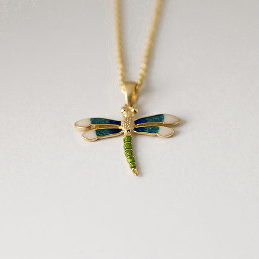 DragonFly Pendant with Necklace