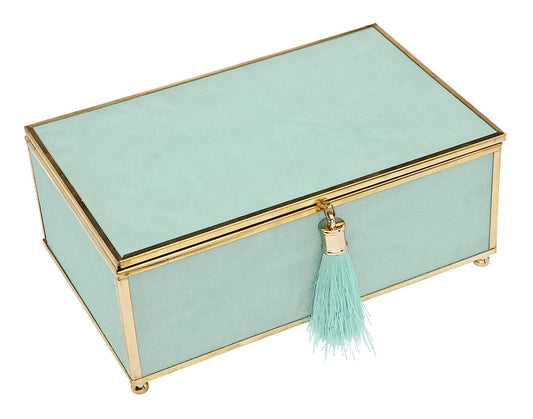 Mint Tassel Jewelry / Decorative Box